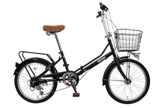 国産最新作■シンプルスタイル レトロスタイルの２０型折り畳み自転車/シマノ製６段変速機/ライト付/色グリーン 20インチ～